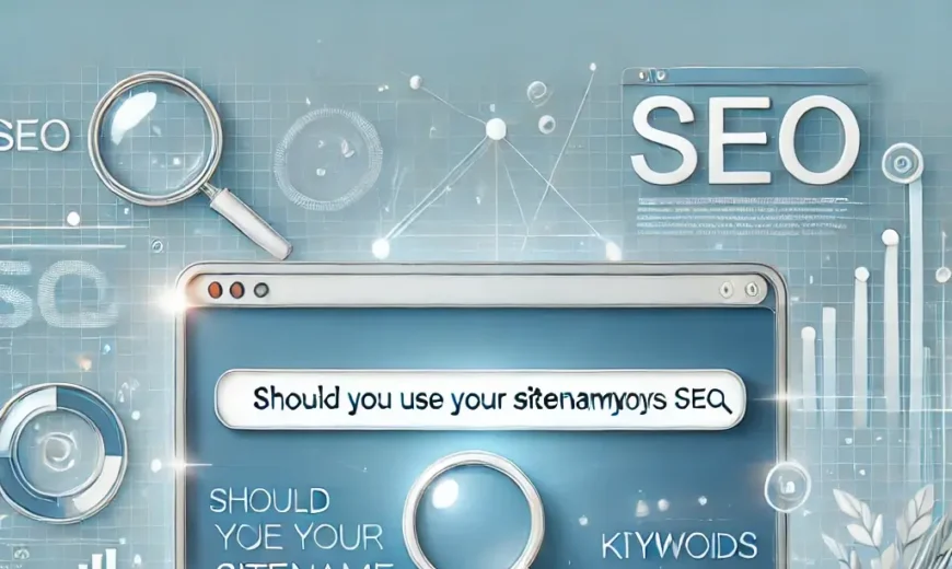Should You Use Your Sitename in Keywords SEO?